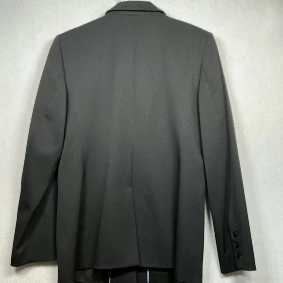 J. Jill Blazer Jacket Women's Size 10 Black Wool Blend - Picture 5 of 9